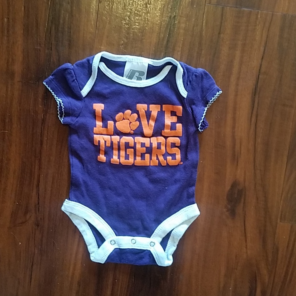 Clemson onesie